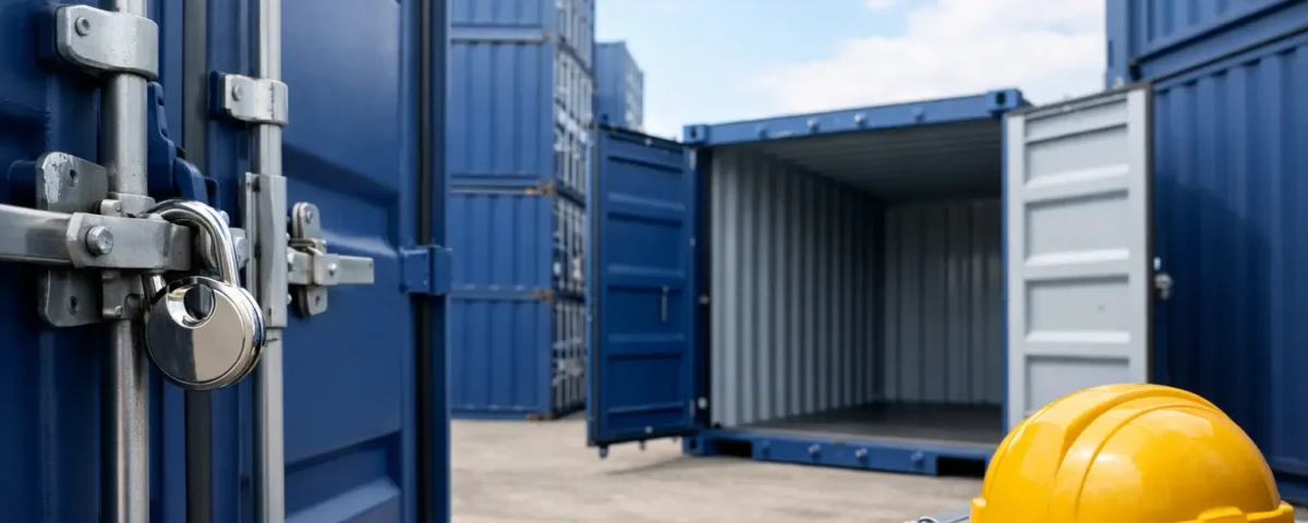 8 motivos para alugar container com segurança