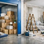 Self storage para reforma de apartamento