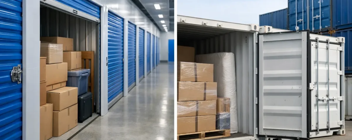 Self Storage ou Depósito: Qual Escolher?