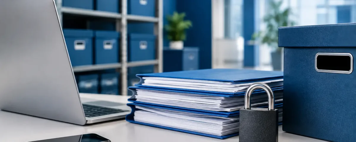 Como guardar arquivos de empresa com segurança