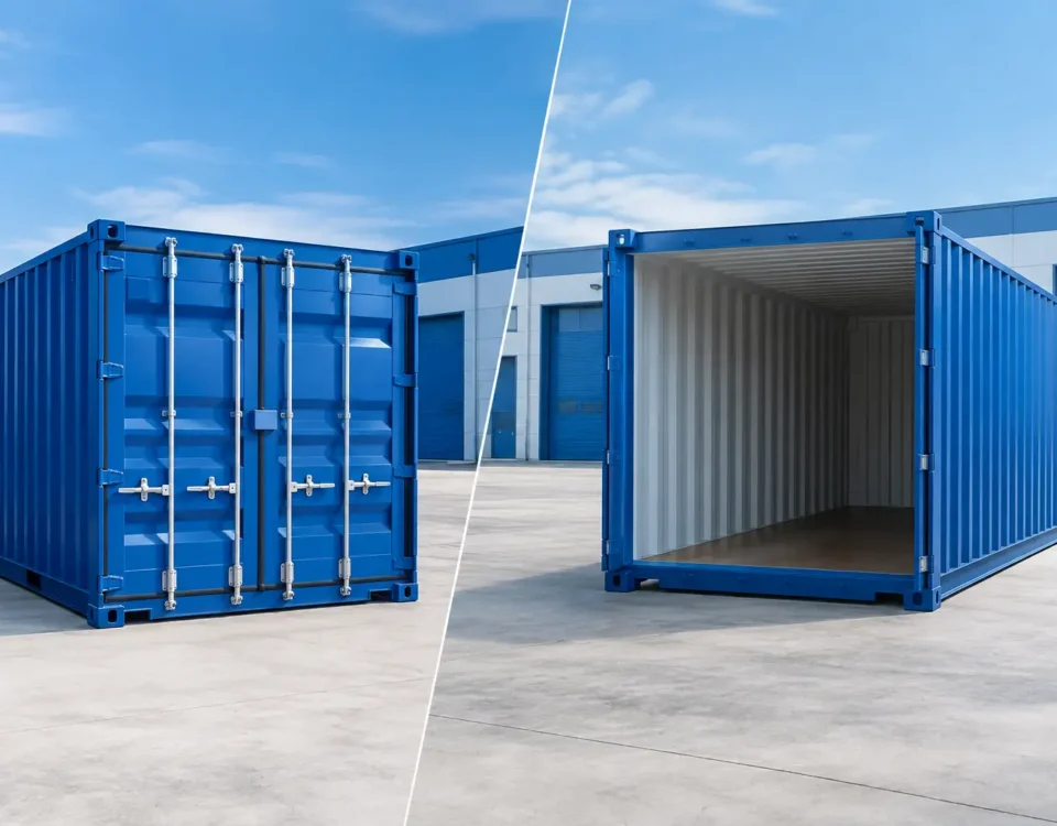 Container locado versus compra: qual vale mais?